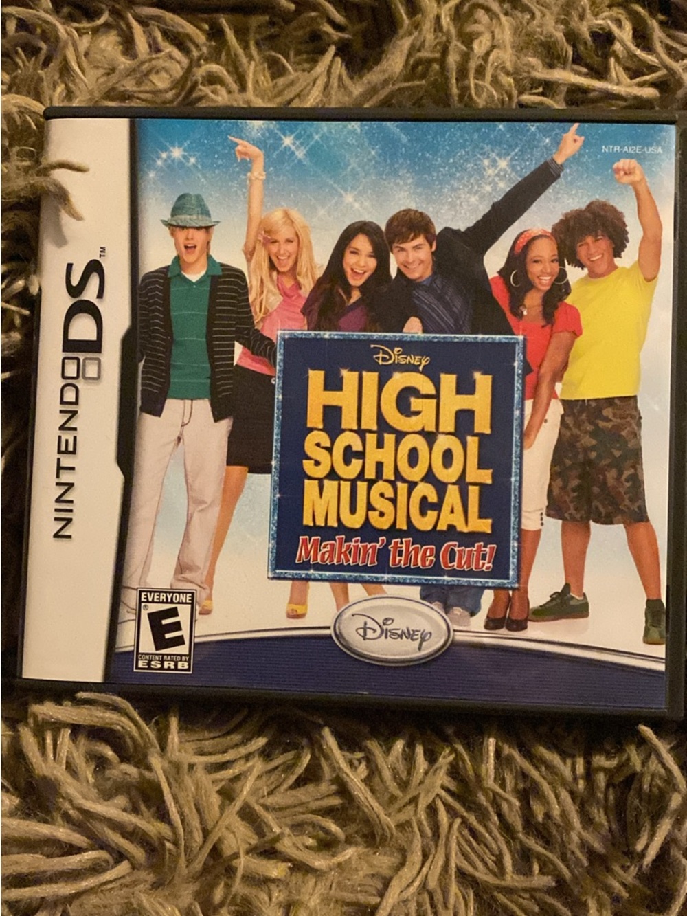 Disney High School Musical Nintendo DS Game – Blue & Yellow Cover